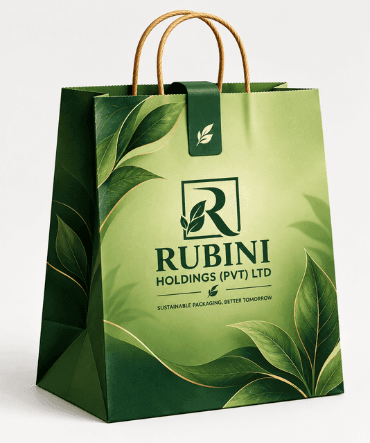 Elegant Pistachio Leaf Gift Bag
