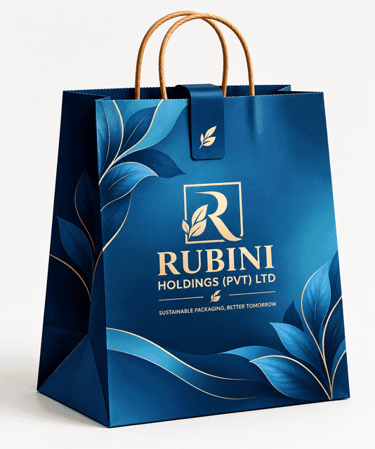 Luxury Sapphire Botanical Bag